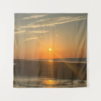 Full Sunrise on Isle Of Palms, South Carolina Tapestry