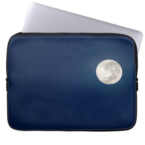 Full Super Moon  Peru Laka Titicaca Laptop Sleeve