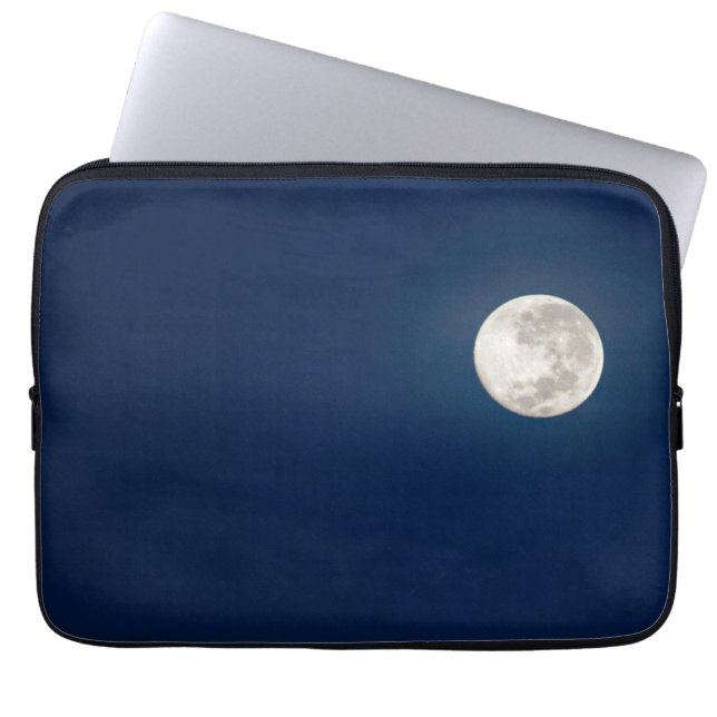 Full Super Moon | Peru Laka Titicaca Laptop Sleeve (Front)