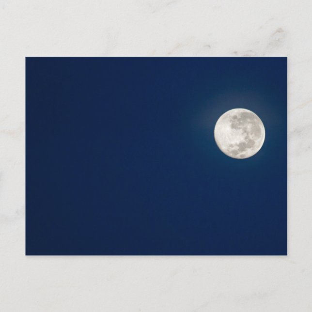 Full Super Moon | Peru Laka Titicaca Postcard (Front)