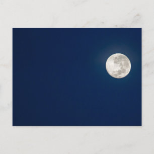 Full Super Moon Peru Laka Titicaca Postcard