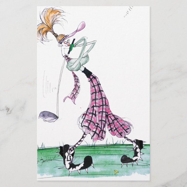 full swing golf, tony fernandes stationery (Front)