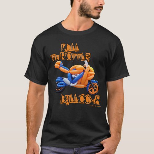 Full Throttle Balloons Sportbike T_Shirt