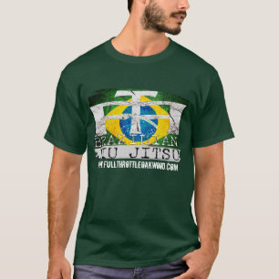 Full Throttle Fitness Brazilian Jiu Jitsu Stamp T T-Shirt