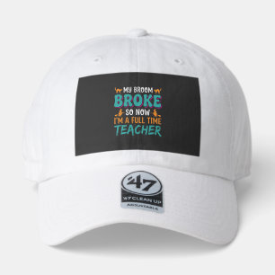 Full Time Teacher Halloween Witch Design_1 47 Brand Hat