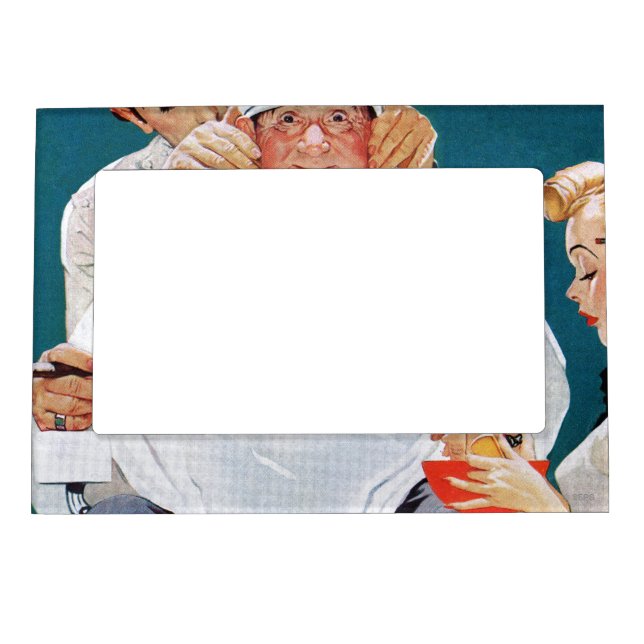 Full Treatment Magnetic Photo Frame (Front)