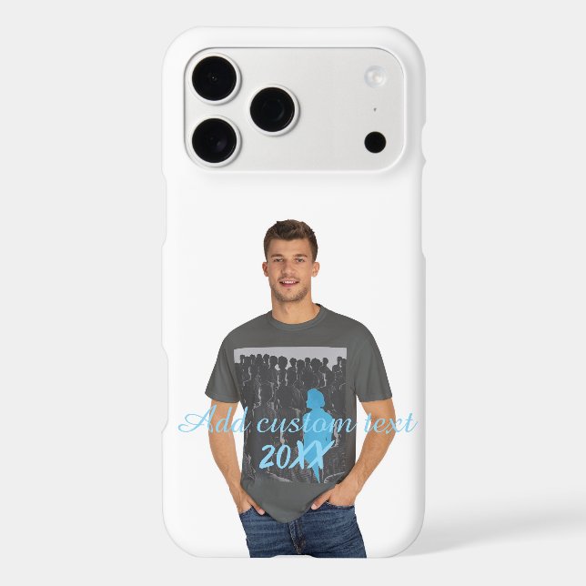 Full Vertical Photo - Script Custom  Case-Mate iPhone Case (Back)
