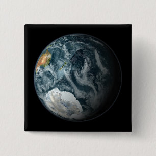 Full view of the Earth highlighting Antarctica Button