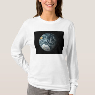 Full view of the Earth highlighting Antarctica T-Shirt