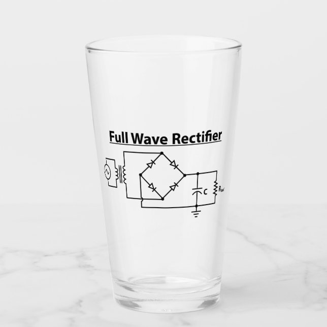Full Wave Rectifier Glass (Front)