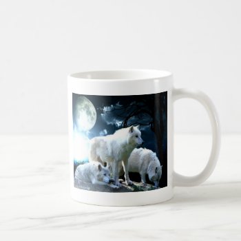 Full Wolf Moon Coffee Mug by Bltshw at Zazzle