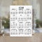 Full Year View Calendar - Basic Minimal Card