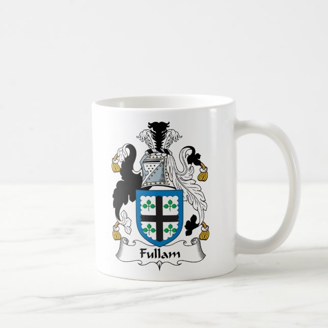 Fullam Family Crest Coffee Mug (Right)