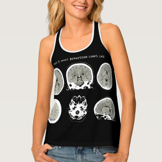 FullCTScan_thisiswhatdepressionlookslike Tank Top (Front)