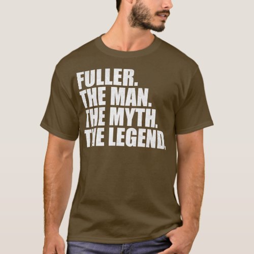 FullerFuller Family name Fuller last Name Fuller S T_Shirt