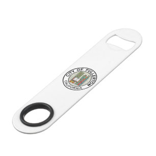 Fullerton (California) City flag Bar Key