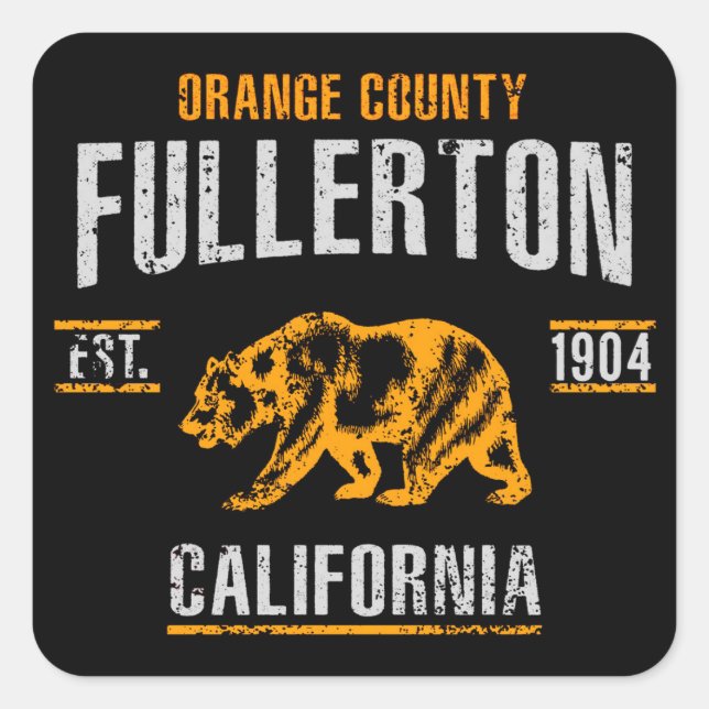 Fullerton Square Sticker (Front)