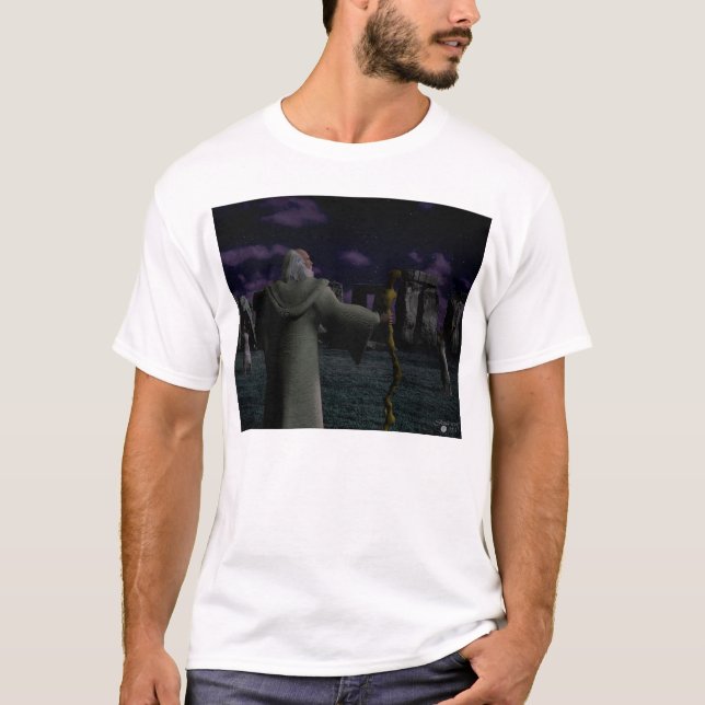 Fullmoon at Stonehenge T-Shirt (Front)