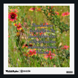 Fullness of Joy Wall Decal<br><div class="desc">Floral Photo: Fullness of Joy</div>