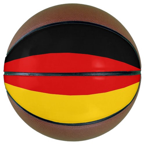 Fullsize Basketball with Flag of Germany