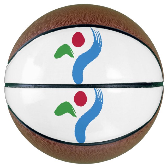 Fullsize Basketball with Flag of Seoul (Front)