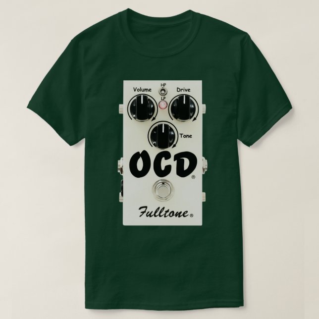 Fulltone OCD Guitar Pedal Overdrive Distortion T-Shirt (Design Front)