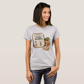 Fully Booked Weekend Womens Book Lover Tee
