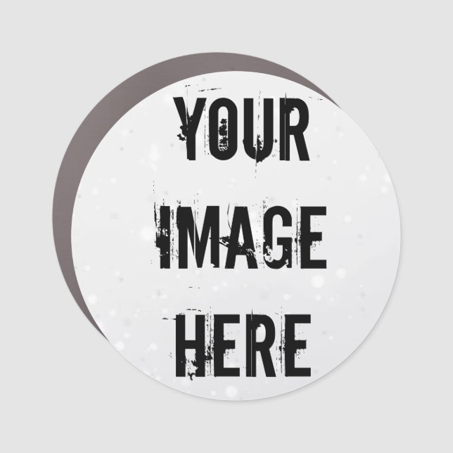 Fully Customizable Car Magnet (Front)