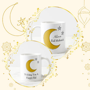 Fully Customizable Eid Mug -Eid Mubarak Coffee Cup