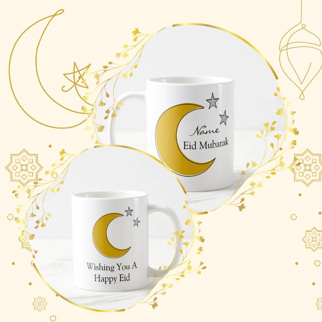 Fully Customizable Eid Mug -Eid Mubarak Coffee Cup (Creator Uploaded)