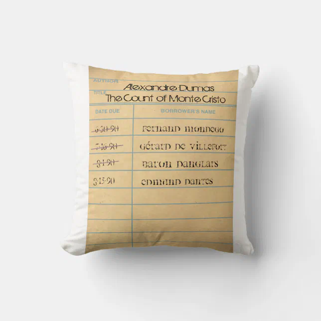 Fully Customizable Library Pillow Zazzle