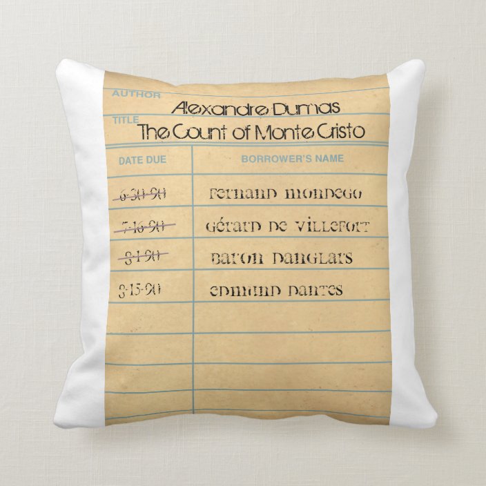 Fully Customizable Library Pillow