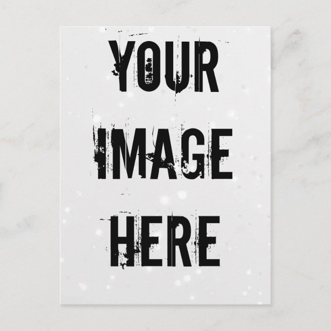 Fully Customizable Post Card (Front)