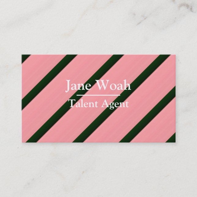 Fully Customizable Professional Business Cards (Front)