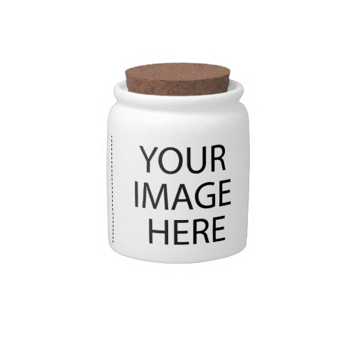 Fully Customizable YOUR IMAGE HERE Candy Jar