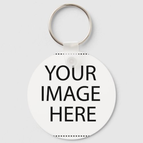 Fully Customizable YOUR IMAGE HERE Keychain