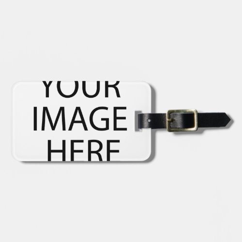 Fully Customizable YOUR IMAGE HERE Luggage Tag