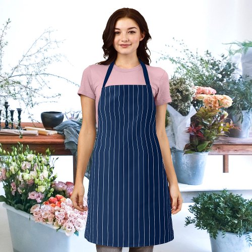 Fully Editable Colors Classic Stripes Apron