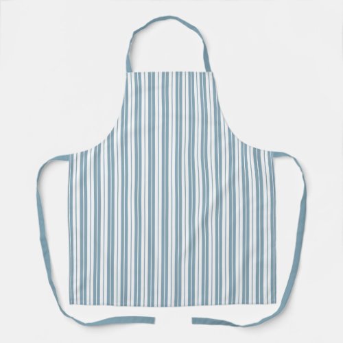 Fully Editable Colors Rustic Country Stripes Apron