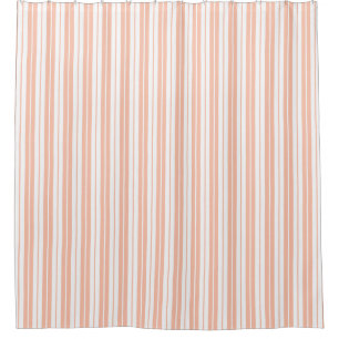 Fully Editable Colors Rustic Country Stripes Shower Curtain