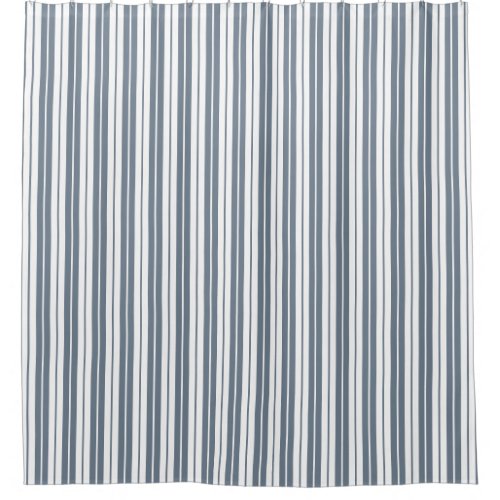 Fully Editable Colors Rustic Country Stripes Shower Curtain