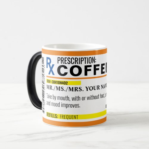 FULLY EDITABLE Prescription Coffee Mug