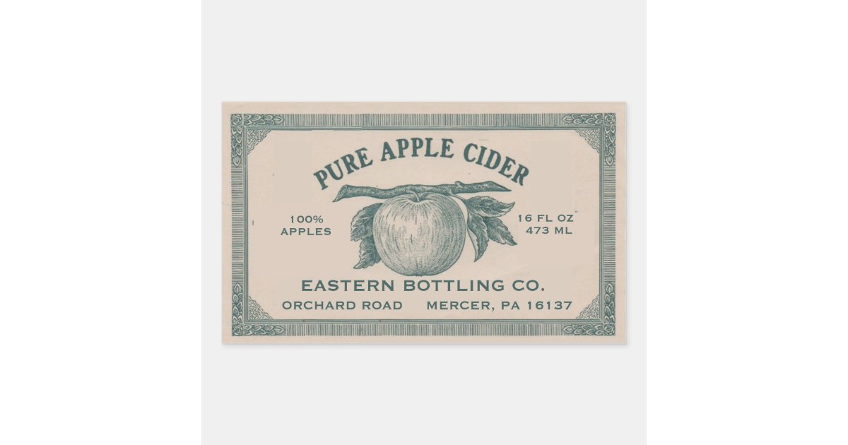 vintage apple labels