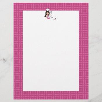 Fully Illustrated Recipe Page Custom Letterhead by ShopDesigns at Zazzle