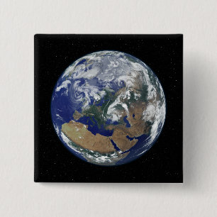 Fully lit Earth centered on Europe Button
