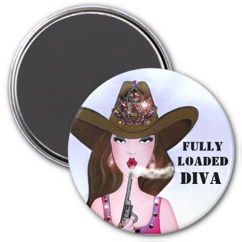 FULLY LOADED DIVA Magnet