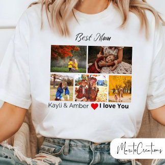 Fully personalized T-shirt for mom, dad, grandma.