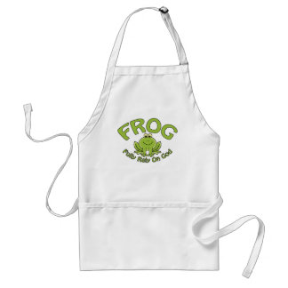 Fully Rely On God Adult Apron