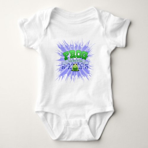 Fully Rely on God Baby Bodysuit