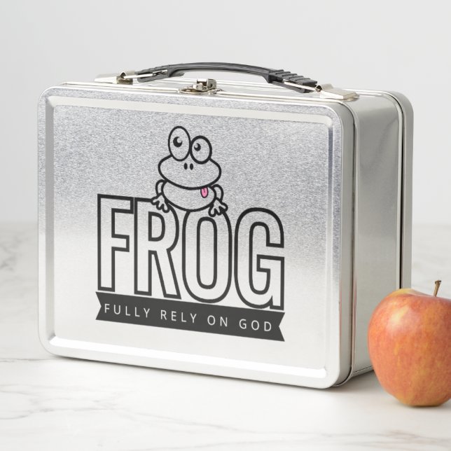 Fully Rely on God Christian Lunch Box (In Situ)